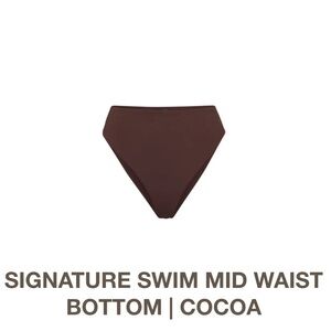 SKIMS MID WAIST SWIM BOTTOM